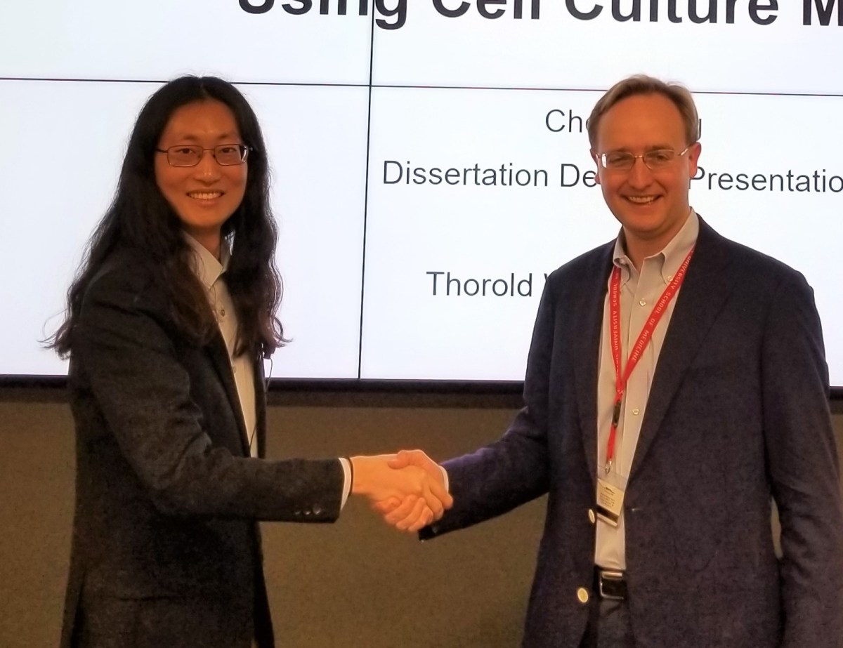 Chen Dong defends PhD thesis – Theunissen Lab