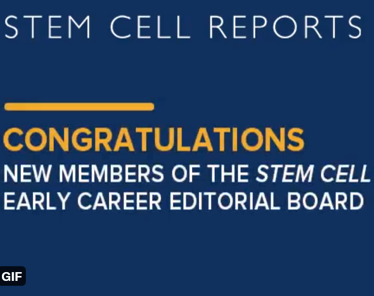Thor To Serve On Stem Cell Reports Early Career Editorial Board